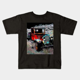 Forgotten - Old Vintage Truck Kids T-Shirt